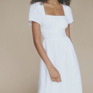 Reformation Pacome Linen Dress